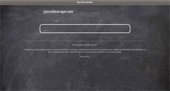 Desktop Screenshot of journalmanager.com