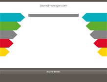 Tablet Screenshot of journalmanager.com